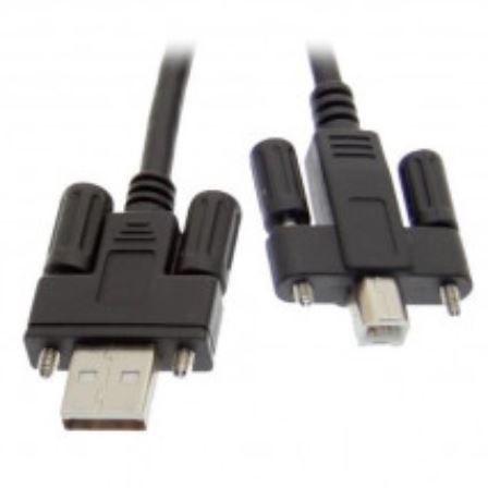 USB кабел със заключване на винт