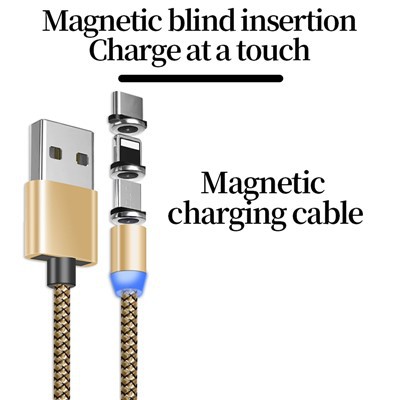 Магнитен свързващ USB кабел